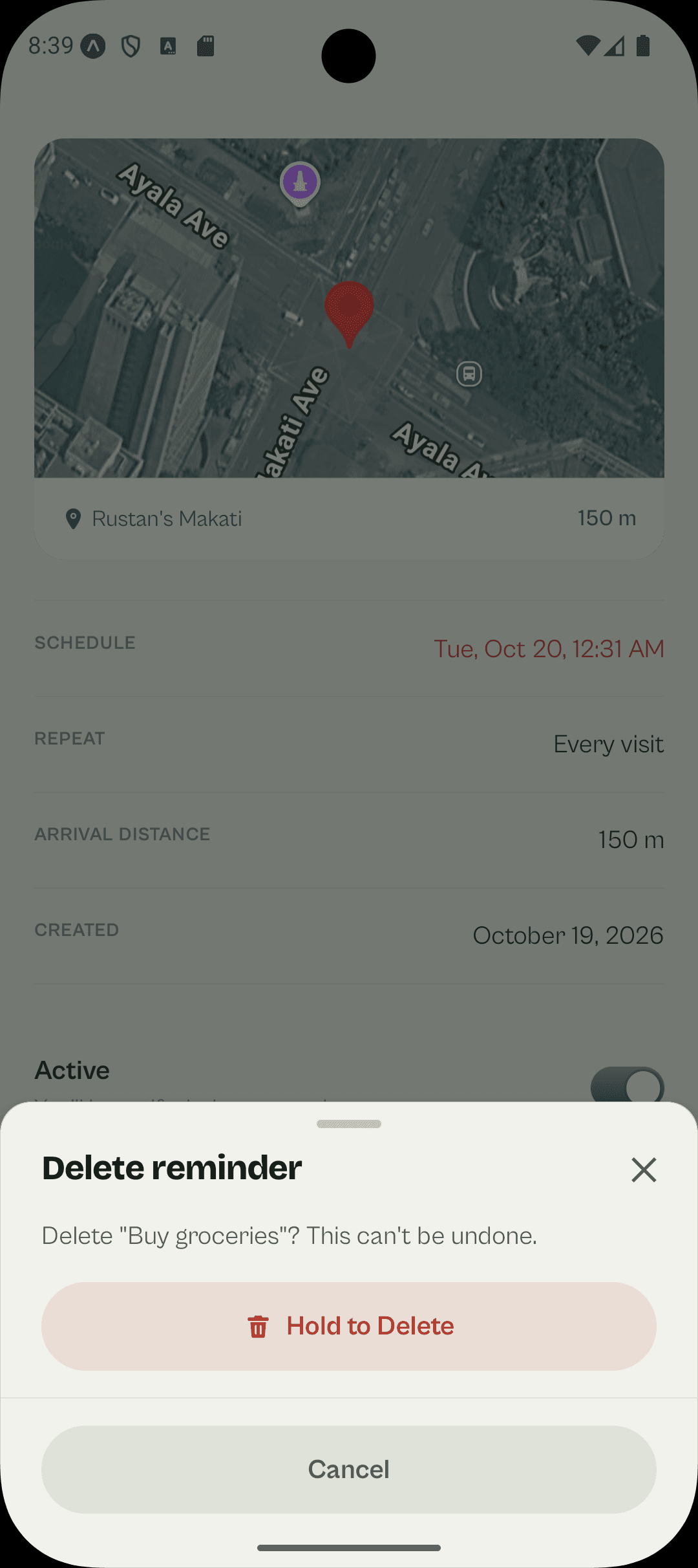 ECHO screen 37
